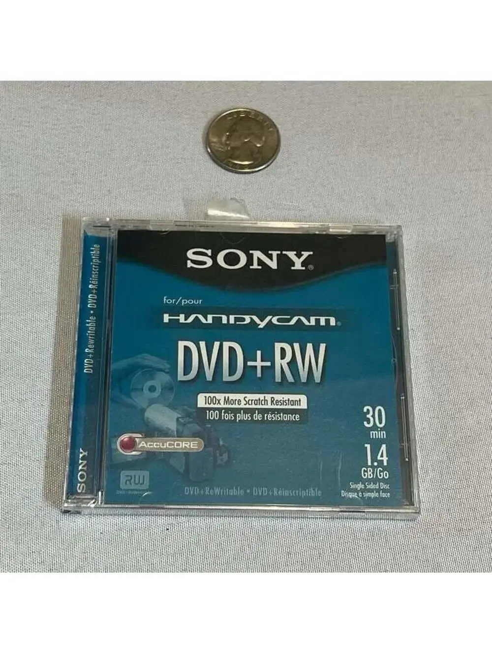 New - Sony Handycam 8cm DVD+RW Rewritable Mini-Disc